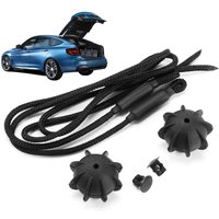 2pcs Convenient Trunk Tray Straps Rear Interior Parcel Wear-Resistant stable fixed Shelf String Strap For SUV Sedan car Golf