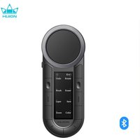HUION k40 Keydial Remote Bluetooth Keypad with Dual Dials 60 Customizable Keys, OLED Display and Macro Functionality for Drawing