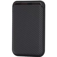 For Magsafe Wallet Carbon Fiber Slim 3 Card Holder Storage Case With Magnet For iPhone 17 16 15 14 13 12 18 Pro Max Accessories