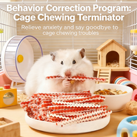 Chicken and codfish crunchy strips, hamster snacks, high-protein nutritious fattening food, corrugated fish strips, and teeth-cl