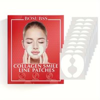 20 Pcs Collagen Smile Line Patches: Firming, Wrinkle Smoothing & Fragrance-Free Skin Care, Suitable for All Skin Types