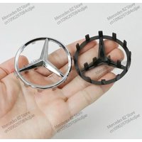 52/57mm ABS Car Steering Wheel Emblem with Pins Cover for Mercedes Benz AMG A63 W166 W212 W213 W246 W176 W177 W205 C180 C63 W167