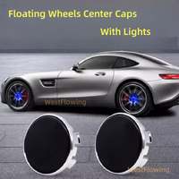 Maglev Floating Wheel Centre Caps With Lights For Land Rover BMW Audi Honda Mercedes-Benz Toyota Cadillac Mazda LINCOLN Car Rims