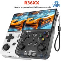 R36XX Retro R36S Handheld Video Game Console R36 Ultra IPS Screen 128GB Games Portable Pocket Player Linux System