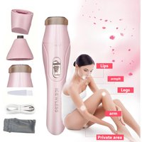 Electric Epilator For Women Shaver Lady Shaver Body Hair Trimmer Armpit Bikini Arm Leg Face Portable Painless Depilator