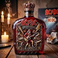 AC/DC 53rd Anniversary Commemorative Decanter Limited Collector's Edition Whiskey Decanter