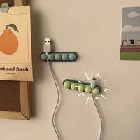 Silicone Cable Management Clip Table And Bedside Table Wire organizer Charging Cable Bracket Clip For Walls And Tabletops