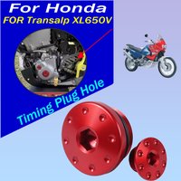 Motorcycle Accessories Engine Timing Plug Hole Cover Crankcase Screw For HONDA XRV 750 Africa Twin RD07 Transalp XL 650 V XL650V