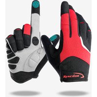 AliExpress Fezrgea Cycling Anti-slip Full Finger Gloves MTB Bike Bicycle Warm Gloves Pad Men Women Breathable Anti-shock Sports Gloves