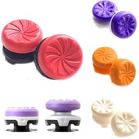 2pcs/set Video Games Silicone Thumb Grip For Playstation 5 Ps 4 For FPS Joystick Booster Cap Video Game Controller Accessories