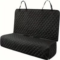 1pcs Waterproof Oxford Pet Car Seat Cover Back Seat Scratch-Resistant Car Mat with Non-Slip Bottom Universal Fit for SUV/Sedan