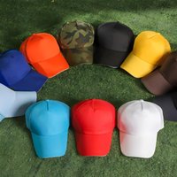 Best-selling mesh breathable sun-protective baseball cap with custom logo. Multi-color men's baseball cap with camouflage patte
