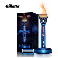 Gillette labs Heated Razor Bugatti Limited Edition Dual Temperature Modes Ultra-Thin Nanotech FlexDisc Flexing Blades Head