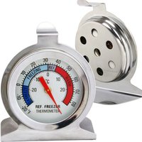 Stainless Steel Mini Fridge Thermometer Temperature Sensor High Precision Fridge Freezer For Home Kitchen