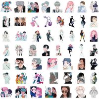 50Pcs Anime Alien Stage Stickers Till Ivan DIY Stickers Scrapbooking Phone Luggage Skateboard Waterproof Decals