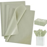 50pcs Sage Green Tissue Paper, 20 X 14inch Gifts Wrapping Papers, for DIY Crafts Birthdays Weddings Party Holiday Paper Flowers