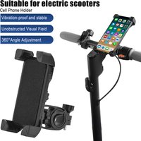 Mobile Phone Holder 360 Degree Rotation Universal for Ninebot F20 F30 Max G30 For Xiaomi M365 Pro 1S E-Scooter GPS Stand Bracket