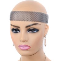 Non Slip Silicone Wig Grip Headband Transparent Black Brown Anti-Slip Wig Band Accessories for Daily Use