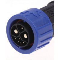 AliExpress NONE 1Pcs M23 2+1+5 Battery Connector Motorcycle Charger Plug Socket 50A Energy Lithium Electric Bicycle Male Female Charging Port