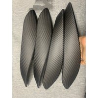 Real Carbon Fiber Interior Door Pull Handle Outer Cover Trim For BMW 3 4 Series 3GT F30 F31 F32 F33 F34 F36