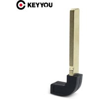 KEYYOU Uncut HU162 Blade Smart Remote Car Key Blade For Volkswagen Passat B5 B8 Magotan Skoda A7 Variant Auto Lnsert Replacement