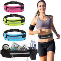 AliExpress ABQP Running Waist bag Men Women Marathon Cycling Multi-functional bags With Water Bottle Waterproof Phone bag unisex Waist Belt pack