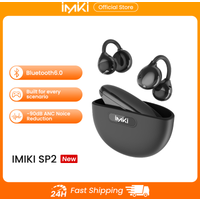 IMIKI SP2 Open Ear Clip on Sports Super Bass earbuds Wireless Bluetooth 6.0 Earphones OWS Running Headphones Waterproof Ear buds