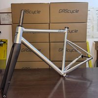 Light Weight Road Bike Frame Aluminum Alloy Racing Road Bicycle Frames Carbon Fiber Fork 700x35C Road Bike Wheelset Disc Brake