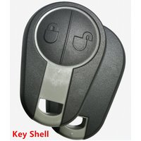 KEYECU Replacement Car Smart Key Housing Case 2Buttons For Volvo Evro 5 VNL VNM FM FH VN FL Euro 5 Truck