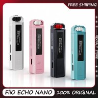 New FiiO ECHO NANO Music Player Snowsky Portable Mini Lossless Mg-Al Alloy HiFi MP3 Player OLED Screen DAC DSD MP3 Presle Gift