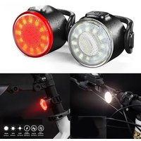 Rechargeable Bike Light Mini Night Safety Warning Taillight Front Rear Bicycle Lamp LED Highlight Riding Taillight Bicycle Light