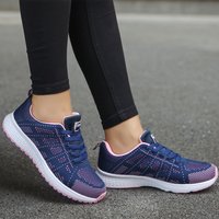 Femmes chaussures de Sport 2023 tendances baskets femmes Sport léger Sneaker chaussures décontractées respirantes pour femmes blanc Tennis chaussures femme