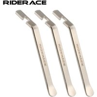 RIDERACE 3PCS Bike Tire Lever Tube Repair Service Tools Carbon Steel Heat Treatment Bicycle Tyre Opener Crow Bar Remover