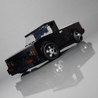 Furious Movies Speed Champion Model MOC Building Bricks Pickup Sports Car Modular Technology Gifts Holiday Assemble Children Toy