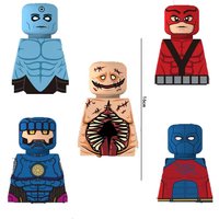 16CM MOC large size Assembled Blind Box Building BlocksOrnament Puzzle Animation ornament collect Game Toy Model Gift