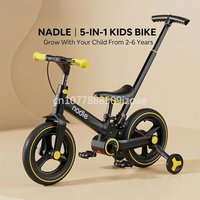 Sliding Bike Children's bicycle balance bike 4-in-1 1-6-year-old girl boy pedal folding bike