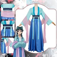 Maomao Cosplay Kostüm Anime Apothecary Diaries Hanfu Outfits Verkleidung für Frauen Kleider Rollenspiel Outfit Halloween Karneval Anzug