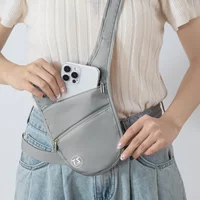 Anti-theft Sports Waist Bag Waterproof Lightweight Run Waist Pouch Big Capacity Adjustable Strap Invisible Belt Bag Travel