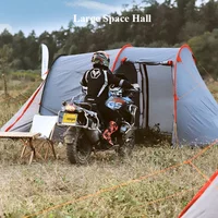 1 - 2 Person Tent Camping Travel Tent Motorcycle Waterproof and Windproof Strong Outdoor Trekking Fast Delivery Ultralight