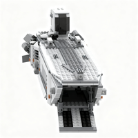 1017PCS Star Battle Movie MOC First Order Transporter Model DIY Creative Ideas ChildToy Birthday Gift Christmas Blocks 75103