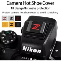 Metal Camera Hot Shoe Cover Protector Cap for Fuji Canon Nikon ZFC Z9 Z8 Z7 Z7II Z6 Z6II Z50 Z30 DSLR Camera Accessories