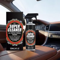 120ml Interior Detailer Spray All Purpose Quick Dry Heavy Oil Cleaner for Truck Sedan RV Van Automotive Dashboard Fabric Dirt