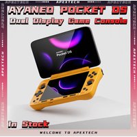 AYANEO Pocket DS Handheld Game Console 1080P OLED Dual Display 8000mAh Retro Gaming Device Android Emulator Portable System Gift