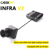 CADDX Infra V2 1500TVL Analog FPV Camera No-Light Night Vision 0 Lux Super WDR 131° FOV for FPV Drone