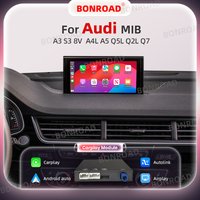 Adapter BONROAD Wireless CarPlay Android Auto do Audi A3 S3 8V A4L A5 Q5L Q2L Q7 MIB Mirror Link AirPlay Bluetooth Nawigacja GPS