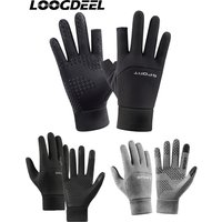 AliExpress loogdeel LOOGDEEL Plush Outdoor Sports Windproof and Cold Proof Cycling Gloves Autumn and Winter Touchscreen Men's and Women's Warm Glove