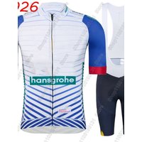 AliExpress NONE France Tour Hansgrohe Team 2026 Cycling Jersey Set Remco-Evenepoel Clothing Road Bike Shirts Suit Bicycle Bib Shorts MTB Maillot