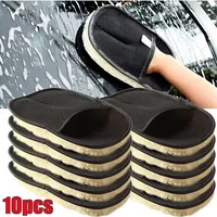 Car washing gloves, plush wool tools, duster cloth, no damage to the paint, car towel, special foam cotton sponge towel parts