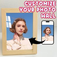1pc custom Image photo frame,customized your Image picture frames for gift,Multiple size options,wall art,room decoration