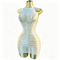 1pc Sexy Cover Up Hollow Out Fishnet Dress without Bikini Summer Holiday DSH698